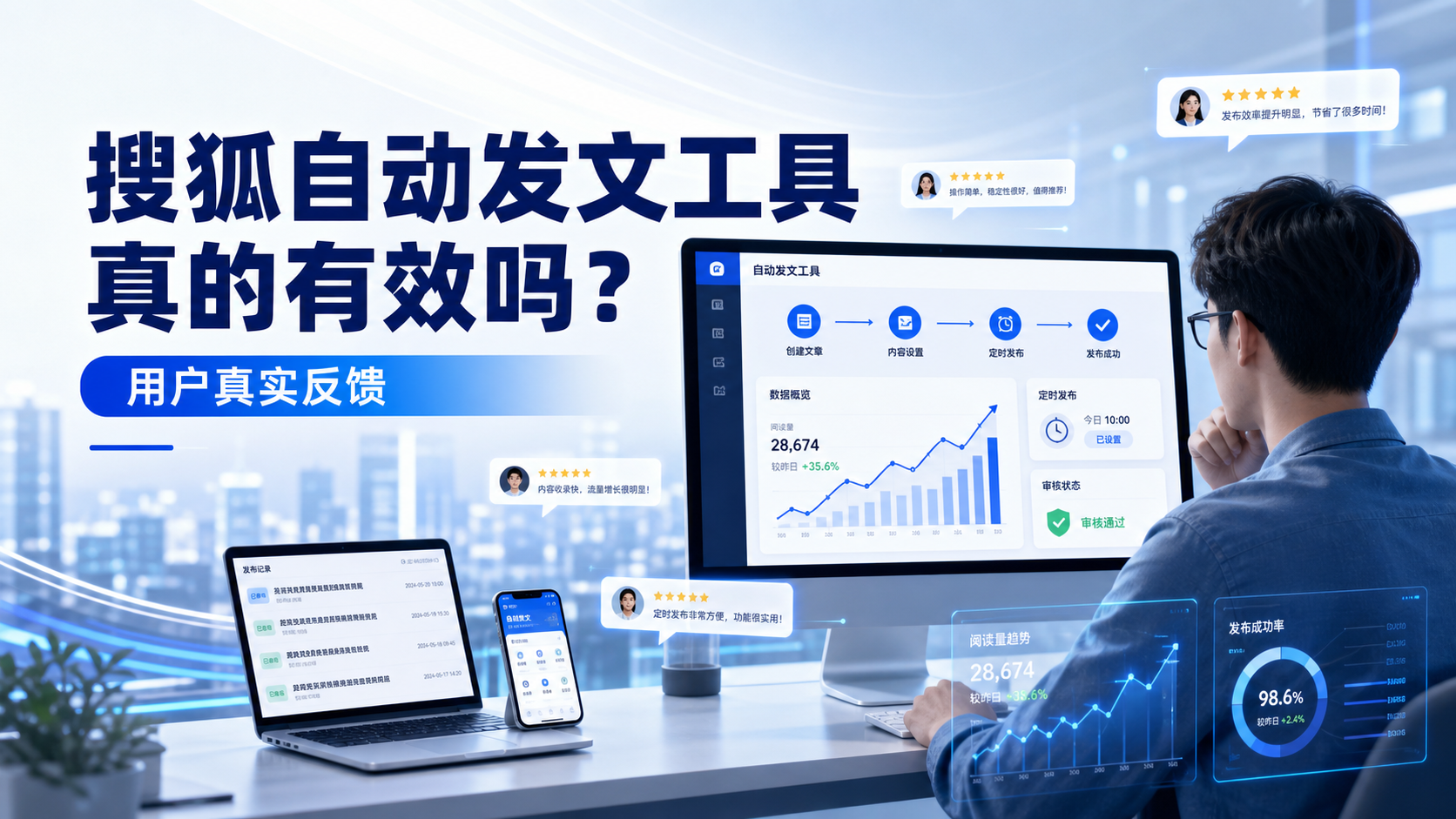 搜狐自动发文工具真的有效吗？五家渠用户的真实反馈